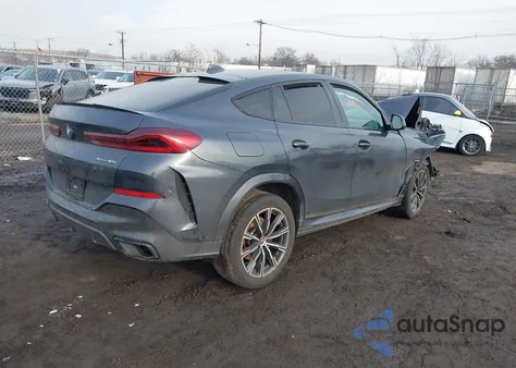 2022 BMW X6 xDrive40I z USA, uszkodzony, nr VIN 5UXCY6C03N9L99413